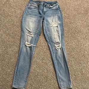 Maurice’s Jeggings size small , boyfriend cut.
